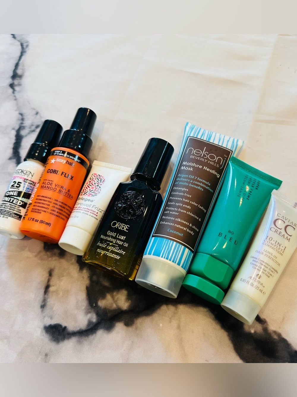 NWT Hair Care Bundle: Super Style Crème, Healing Mask, Gold Lust Hair Oil, etc!